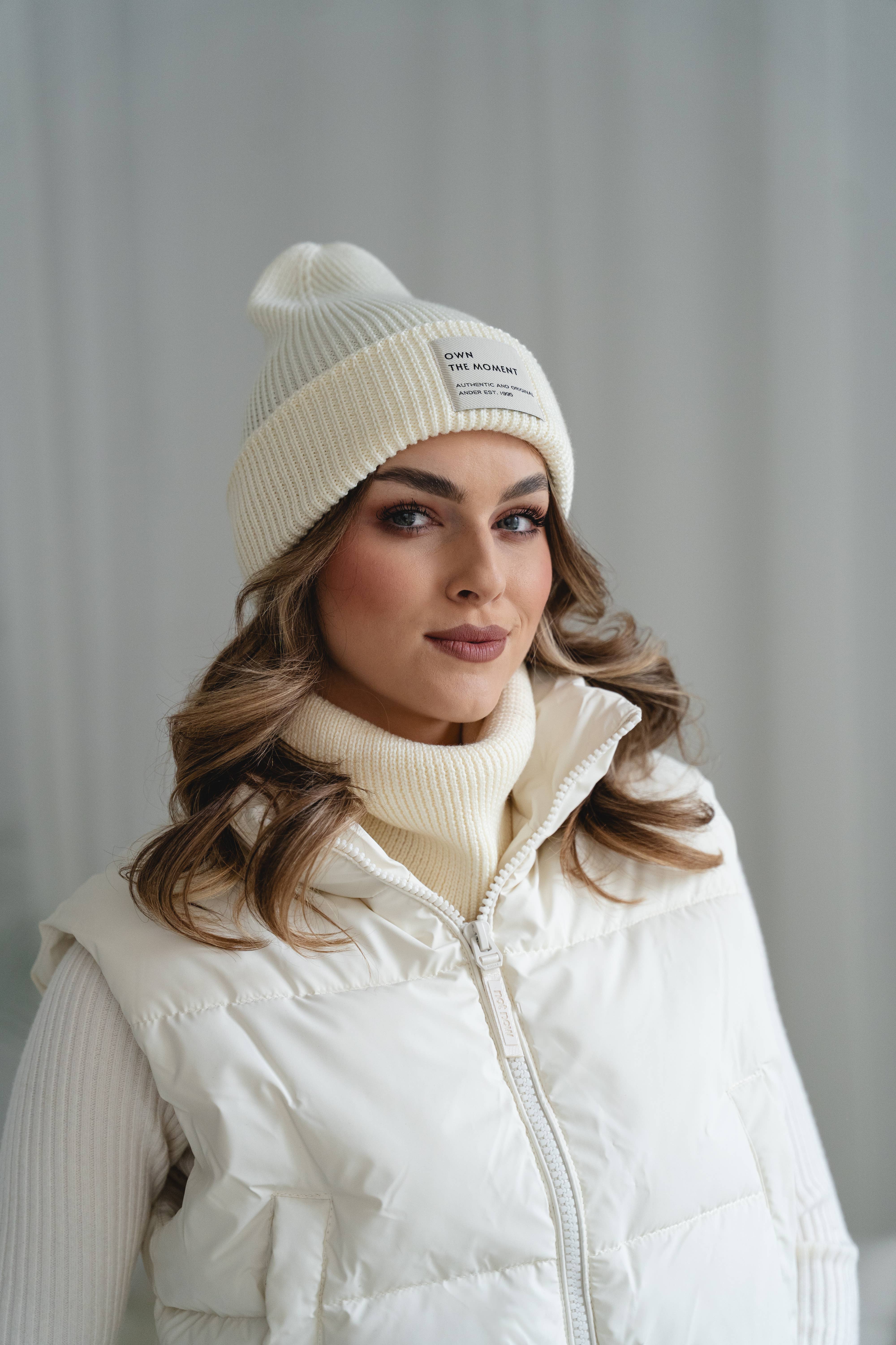 Ander - Wholesale Beanie - Women's - New Brigid 100%  Merino Wool set! Beanie + snood made in PL15