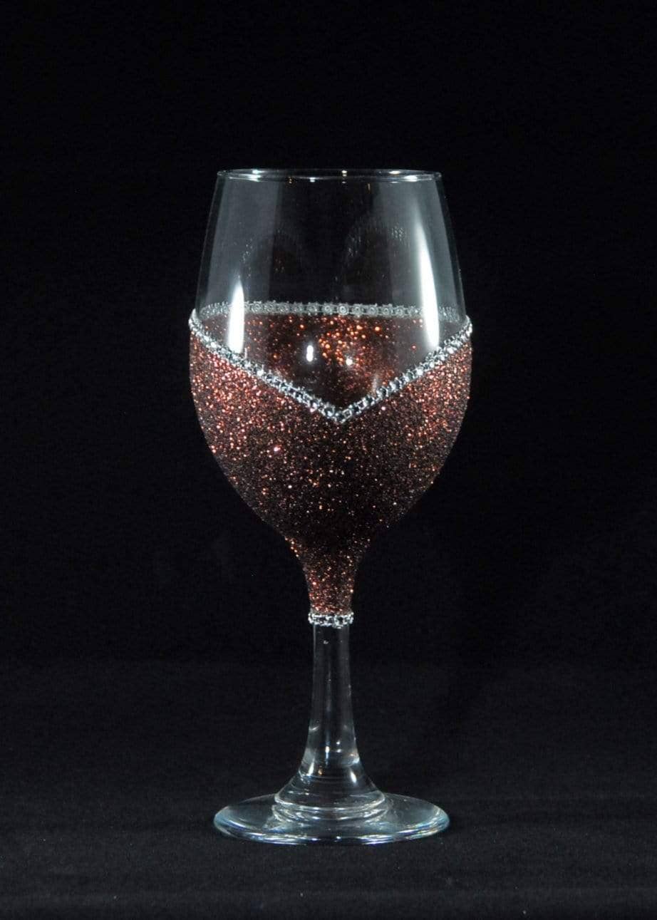 WineyBitches.Co - Wholesale Wine Glass - WB Original Classy Glassy – Bling Stem V Style Wine Glass (Signature Collection)12