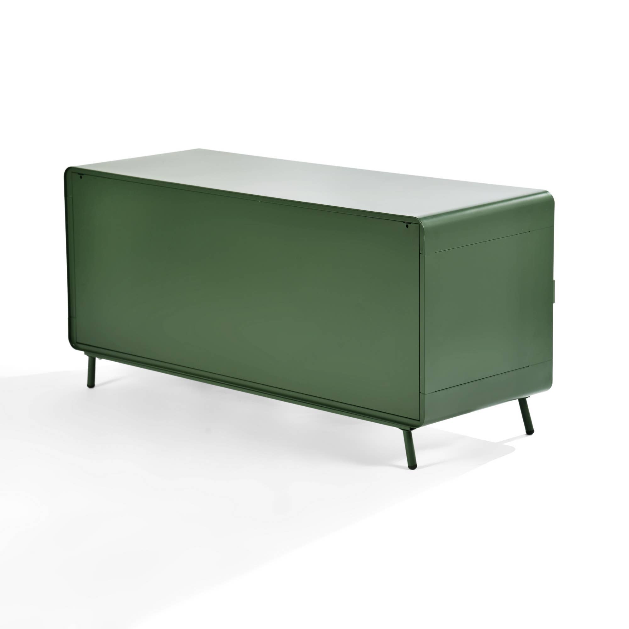 39F Inc. - Wholesale Console Table - Industrial TV Stand - Grey Green/Green/White22