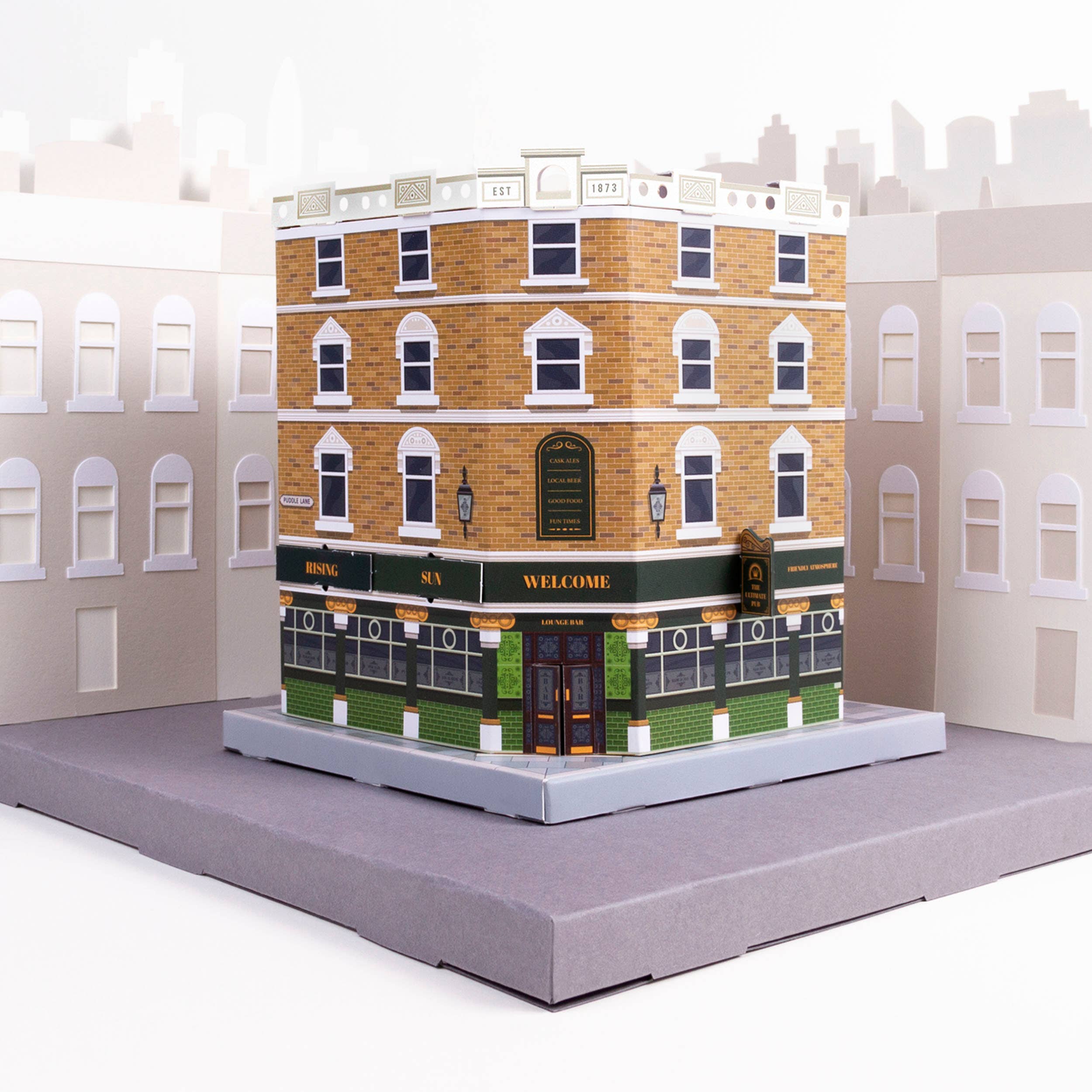 Clockwork Soldier - UK – Großhandel Bastelset – Baue deinen eigenen britischen Pub2