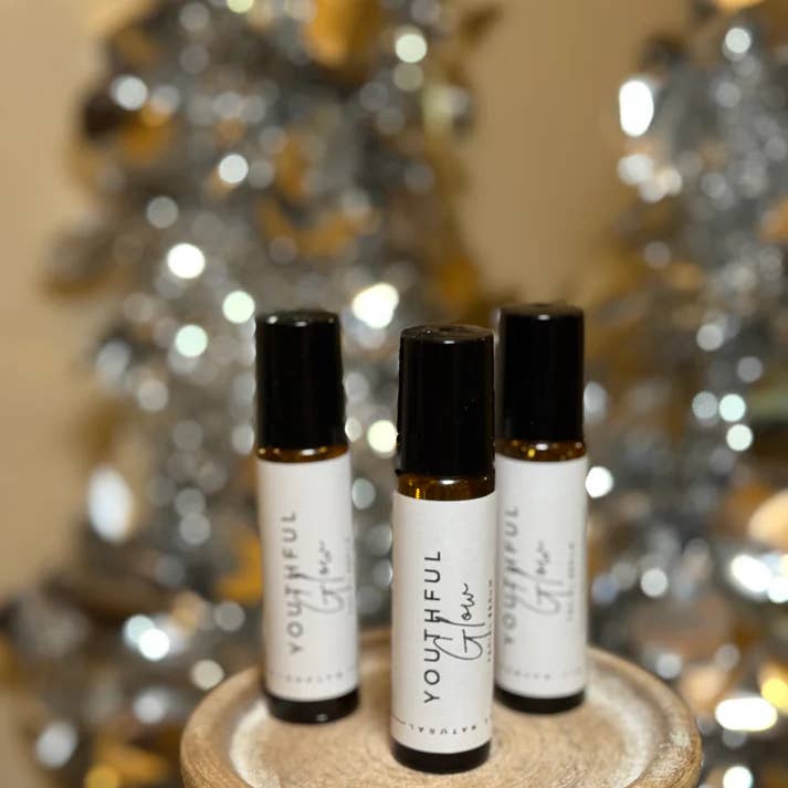 Whispering Wellness Co. - Wholesale Facial Serum/Concentrate - Youthful Glow Facial Serum Roller – Natural, Radiant Skin 2