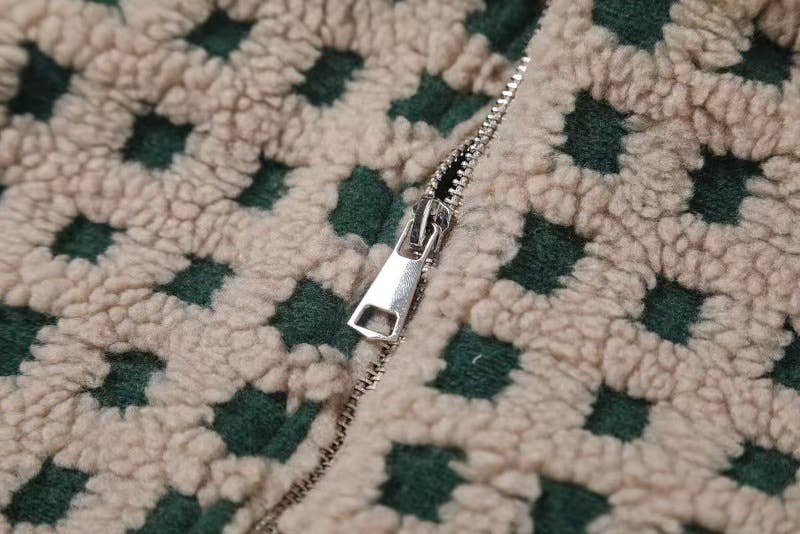 Hope & Sunshine - Wholesale Jacket - Women's - Plaid Lambswool Fashion Jacket19