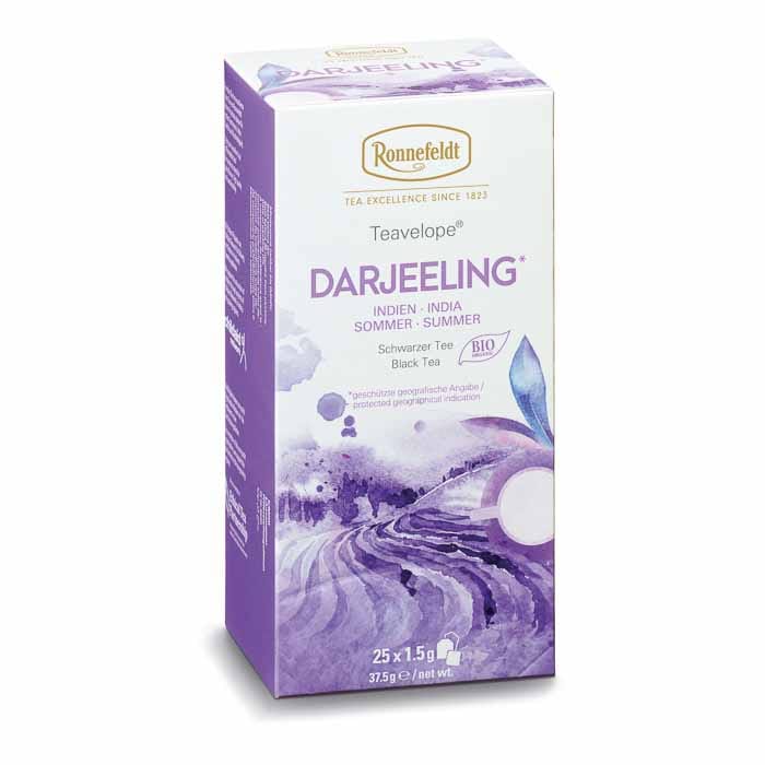 Ronnefeldt Teavelope® Darjeeling Bio® Noir – 6 × 25 Étui pour la vente par Ronnefeldt USA