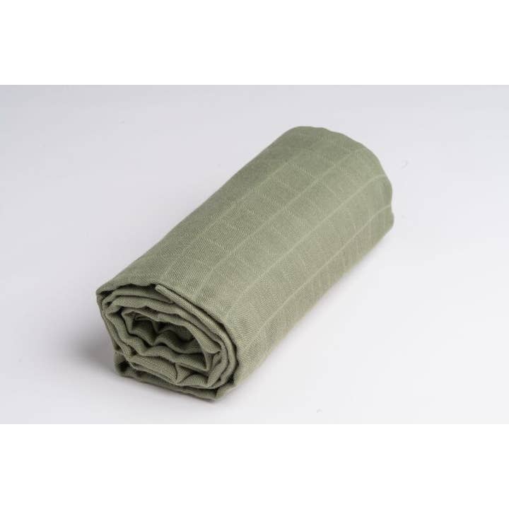 Muselina Arrullo 1 uni Kaki para venta al por mayor de Cotton Baby