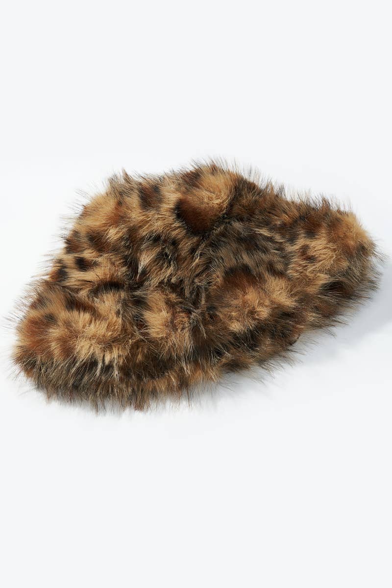 BYREN | ÉLINE L'ATELIER - Wholesale Beanie - Women's - Leopard Faux Fur Russian Hat (Ushanka) MJ211SD0
