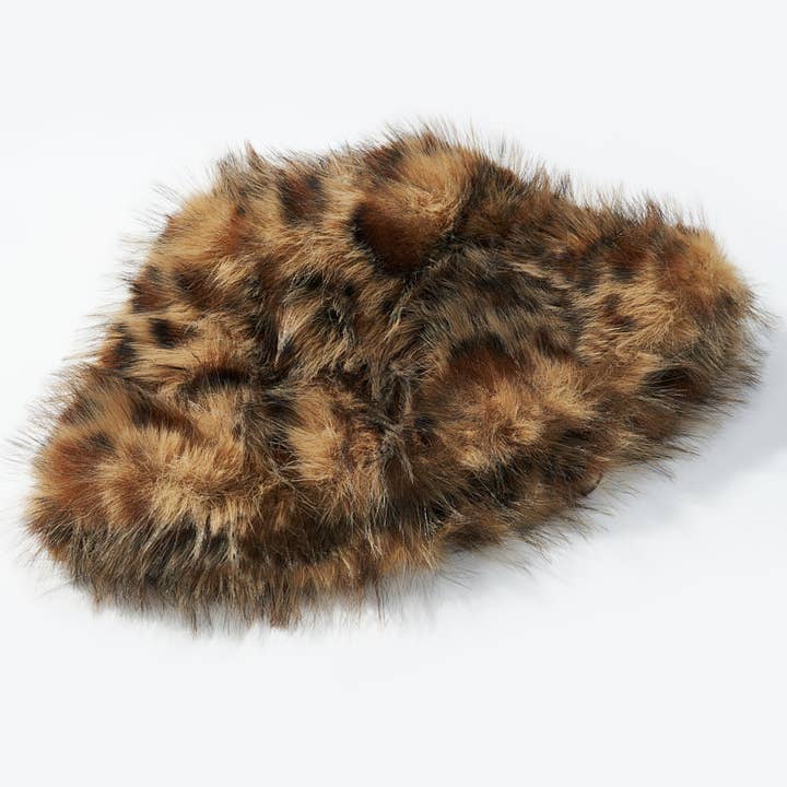BYREN | ÉLINE L'ATELIER - Wholesale Beanie - Women's - Leopard Faux Fur Russian Hat (Ushanka) MJ211SD