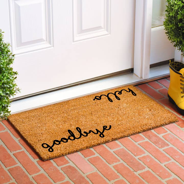 Calloway Mills - Wholesale Door Mat - Hello Goodbye Reversible Doormat1