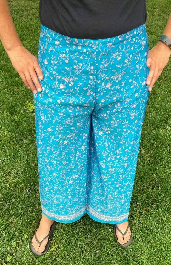 Ganesh Himal Trading - Wholesale Pants - Women's - Recycled Silk Wrap Pant4