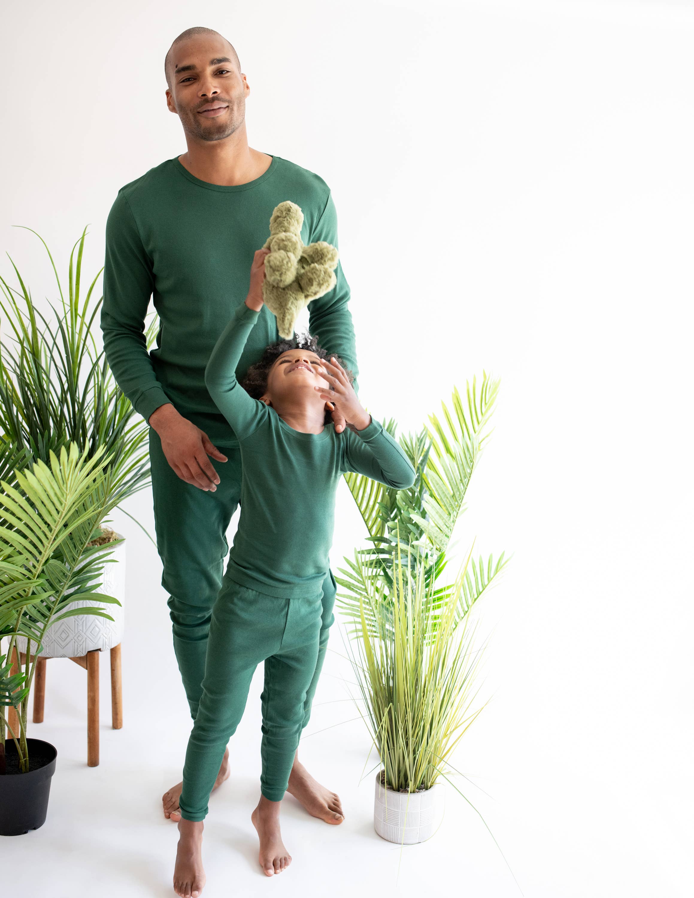 Leveret Pajamas - Wholesale Sleepwear Set - Men's - Mens Two Piece Cotton Pajamas Solid9