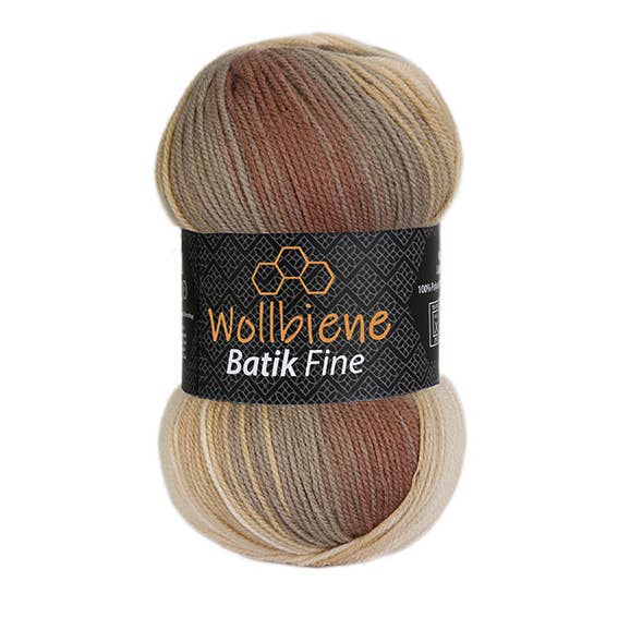 Wollbiene - Wholesale Yarn - Woolbee Batik Fine Gradient Wool Knitting Wool