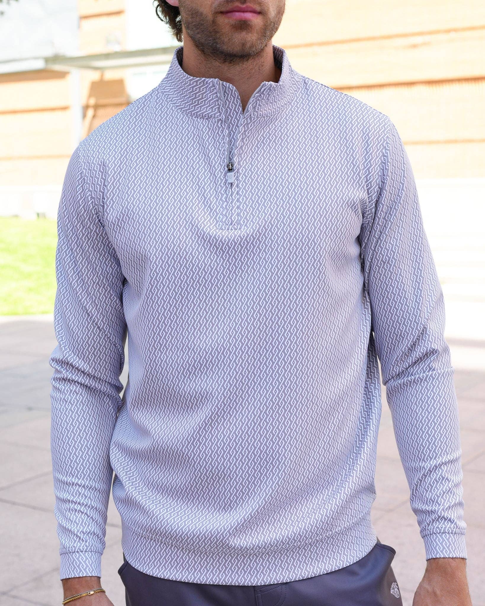 USA Palm - Wholesale Sweatshirt - Unisex - Cloud 1/4 Zip28