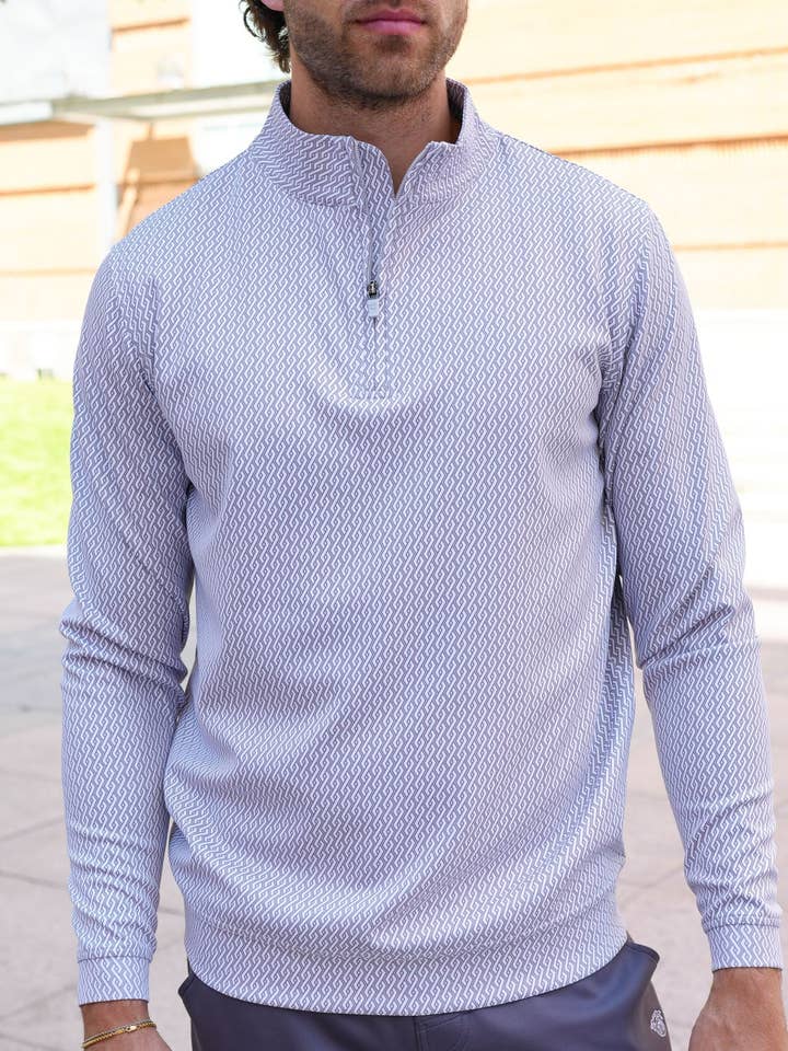 USA Palm - Wholesale Sweatshirt - Unisex - Cloud 1/4 Zip28