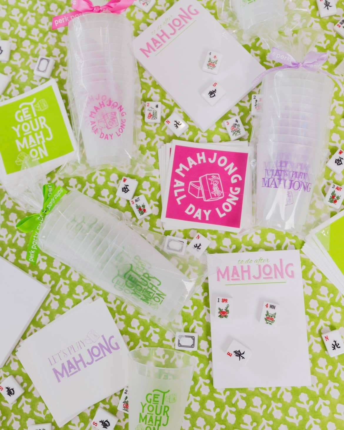 perk - Wholesale Disposable Cup - Get Your Mahjong Reusable Frost Flex Cups2