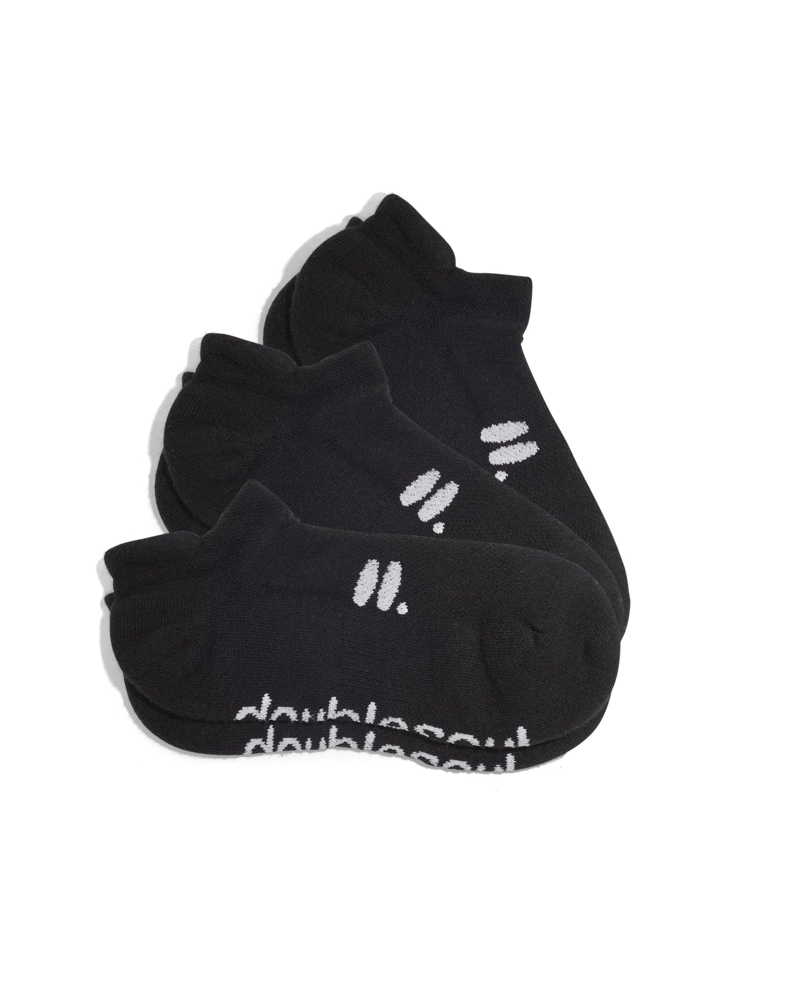 doublesoul – wholesale Socks – Unisex – Low 3 Pack Solid15