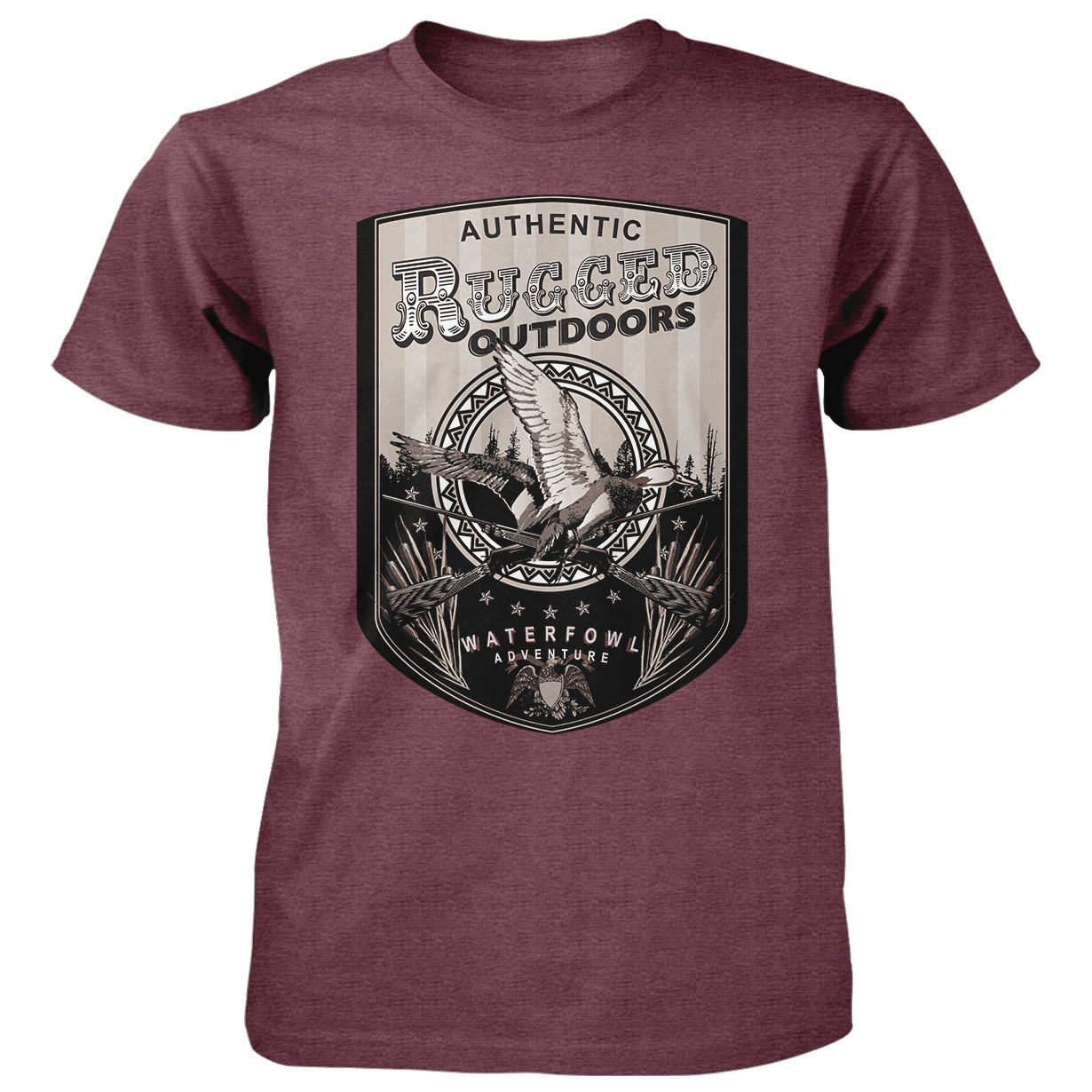 Old Country Outfitters - Wholesale T-Shirt - Unisex - Rugged Duck Outdoors - 4.5 oz Cotton T-Shirt6