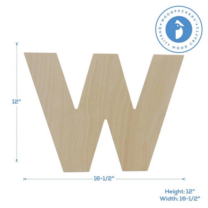 Woodpeckers Crafts - Wholesale Cutouts - Wood Letter Cutouts28