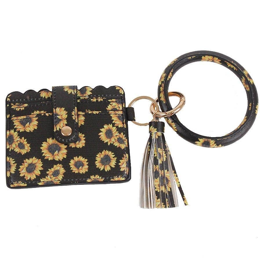 MiMi Wholesale - Wholesale Wallet - Women's - BB139x115 Various Pattern Bangle/Key-Chain/Wallet w/ ID Wind21