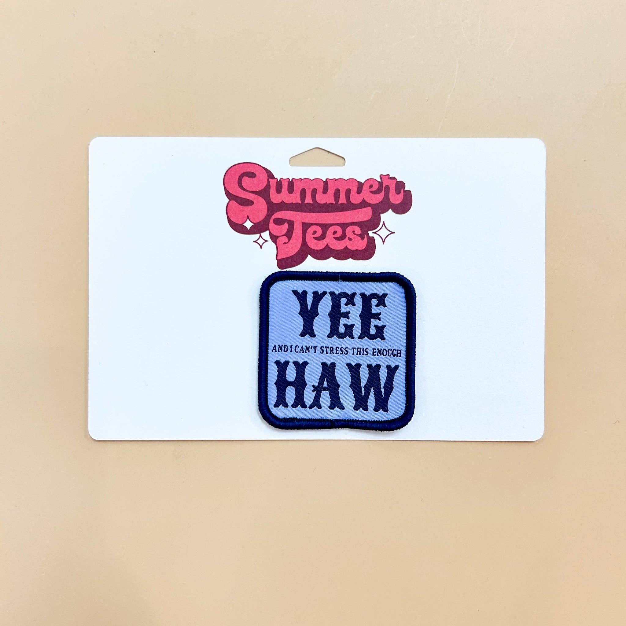 Summer Tees - Wholesale Patch - Yee and I Can’t Stress This Enough Haw0