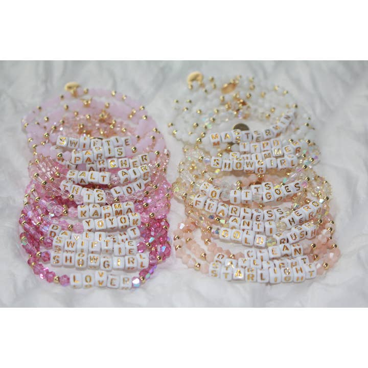 Sunshine Daydream - Wholesale Beaded bracelet - Taylor Swift Themed Collection - 48 Bracelets Included1