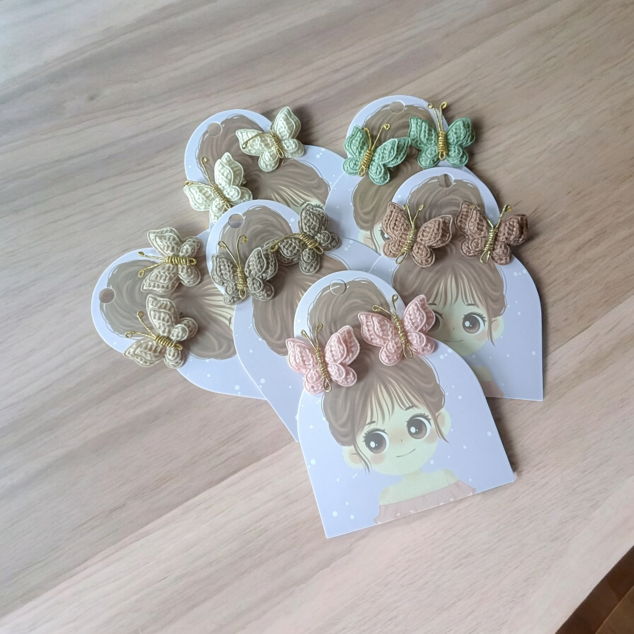 Kids4trendy - Wholesale Hair Accessories Set - Kids - Klein vlindermeisje4