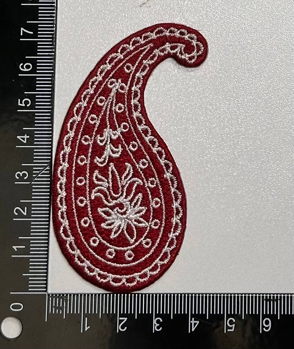 Aloe and Milk Boutique - Wholesale Patch - Paisley patch, western, boot patch, cowgirl, cheer, football16