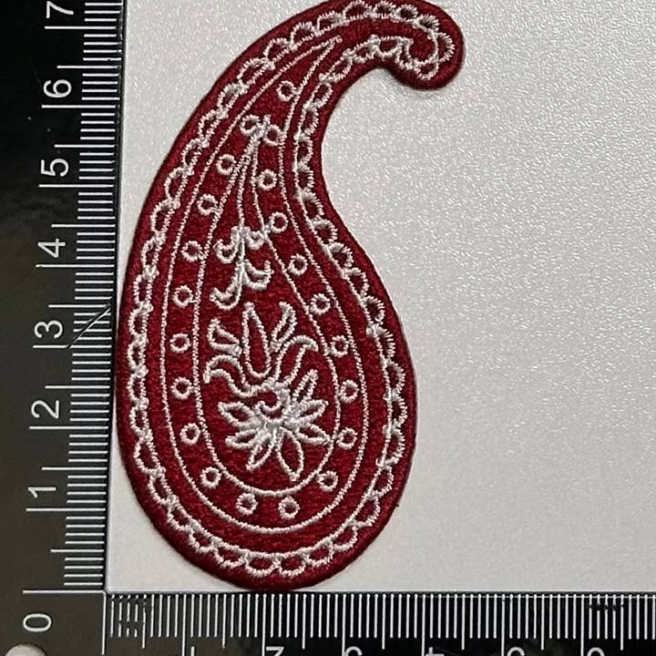 Aloe and Milk Boutique - Wholesale Patch - Paisley patch, western, boot patch, cowgirl, cheer, football16