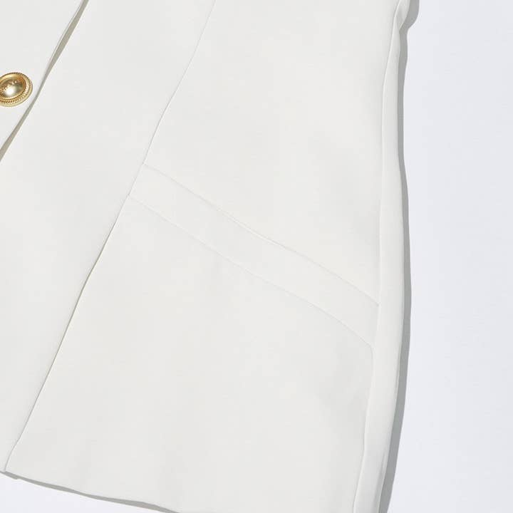 Color as pictures SY215 Chic Autumn Suit & Pleated Skirt Ensemble for wholesale on Faire14