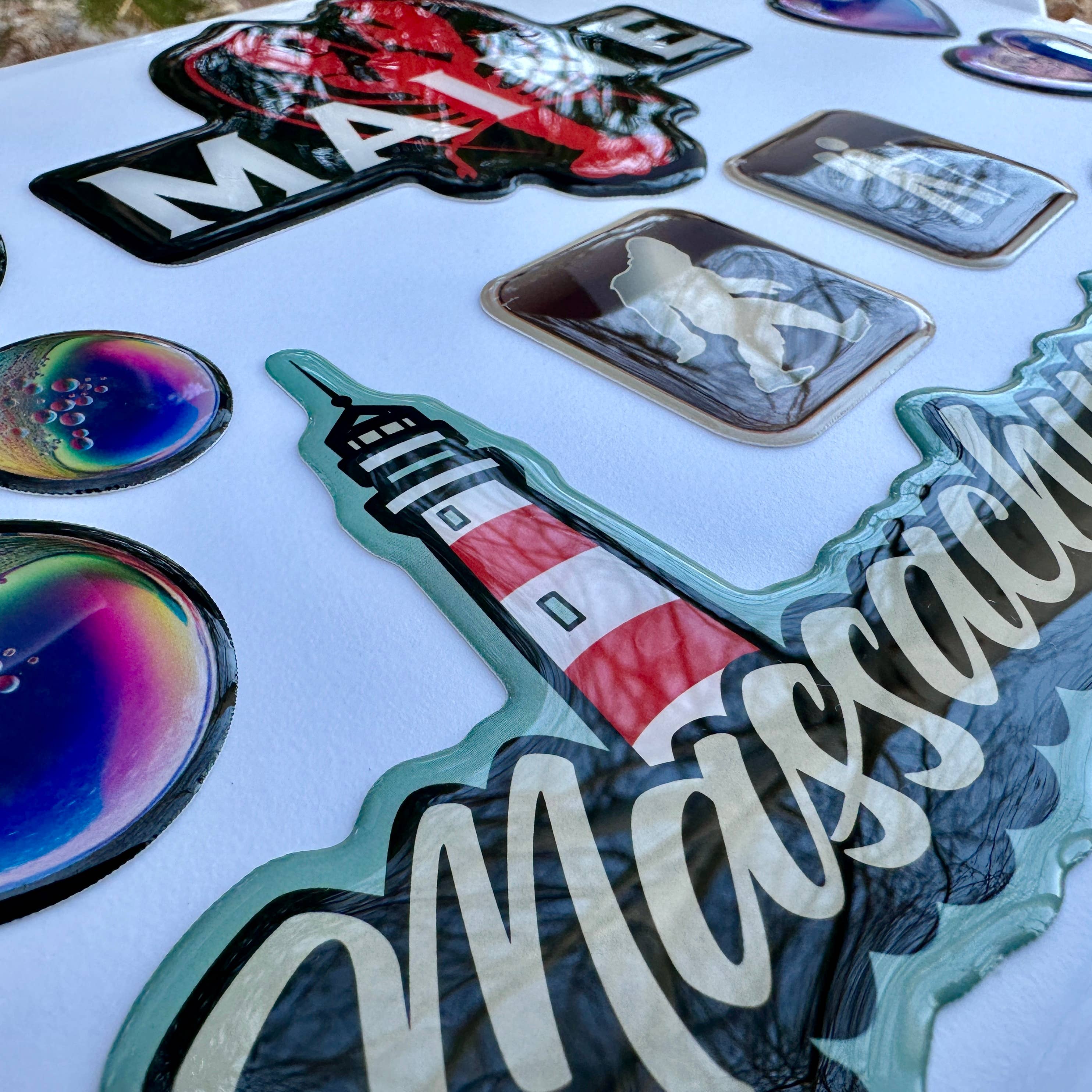 Bubblecraft – Adesivo por atacado – Autocolante 3D de Recordação "Virginia é para Amantes"4