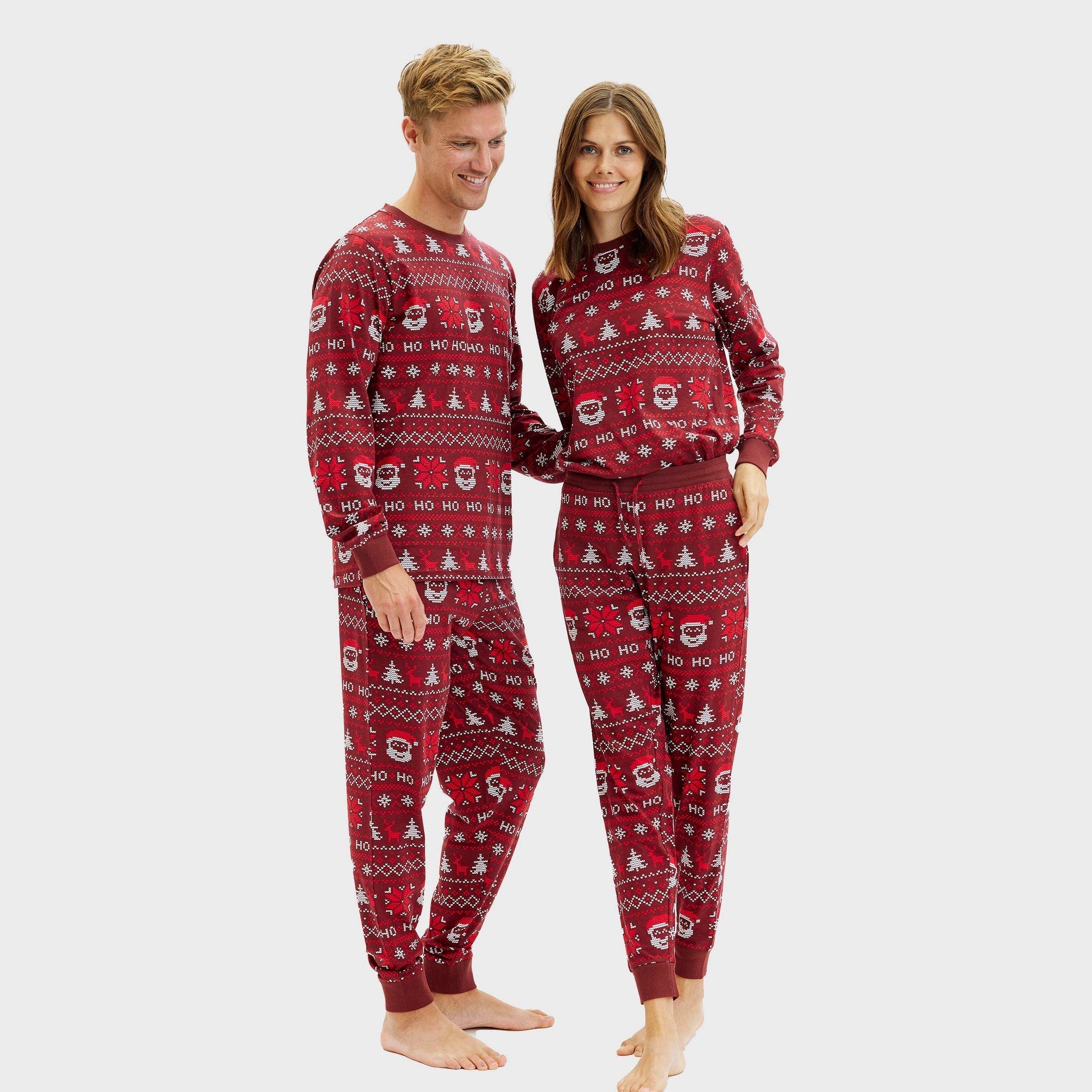 Happy Seasons - Wholesale Sleepwear Set - Men's - Ho Ho Ho Christmas Pajamas – Men1