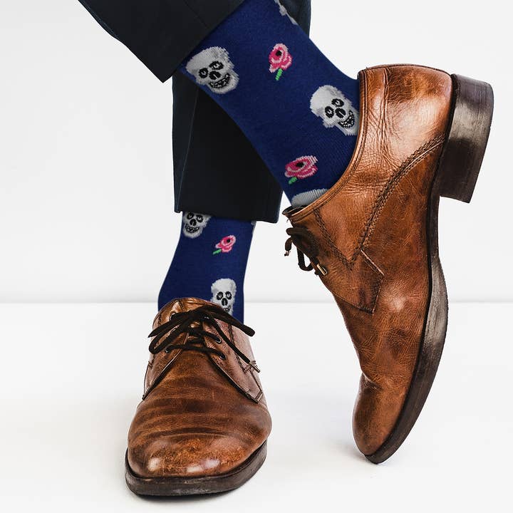 Real Sic - Wholesale Socks - Unisex - Halloween / Horror Funny Skull Socks - Dancing Skeleton4