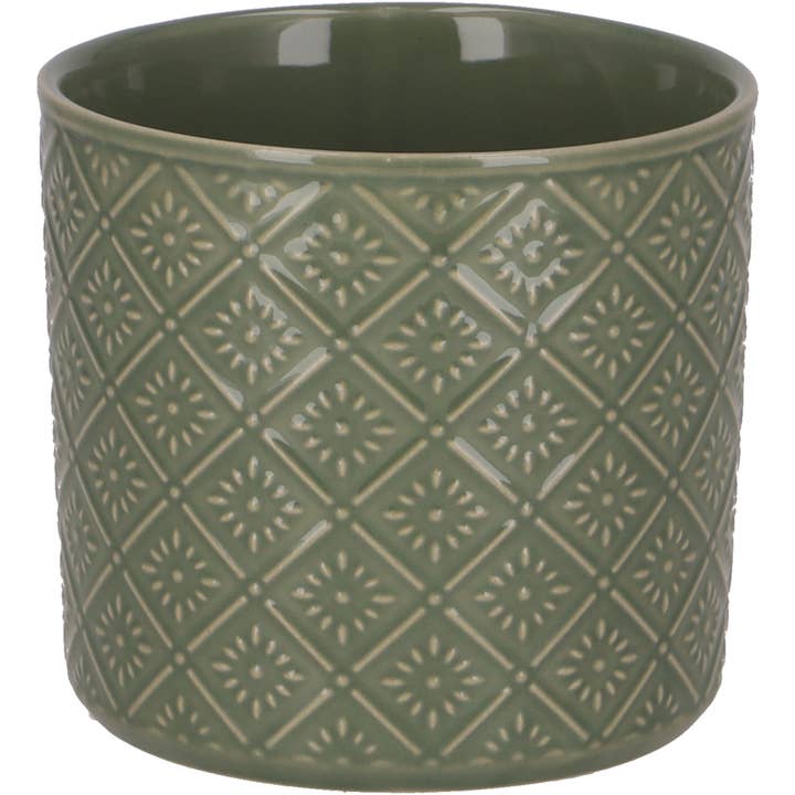 Cubo de cerâmica Amira, D11,7 cm, H10,5 cm, Para TO10,5, por atacado de Vosteen