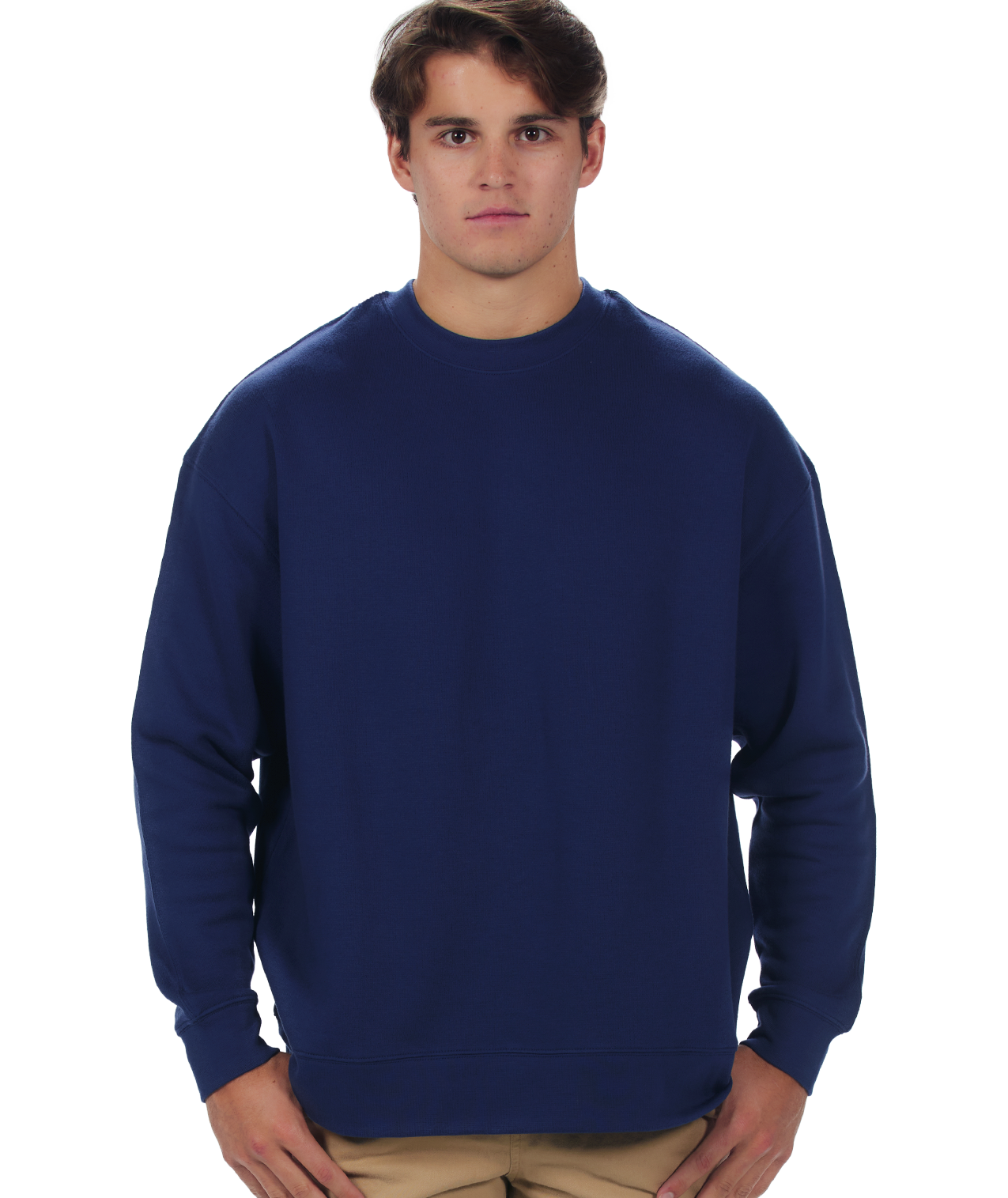U.S. Apparel – wholesale Sweatshirt – Unisex – Unisex Snuggly Fleece Crew Neck Pullover43