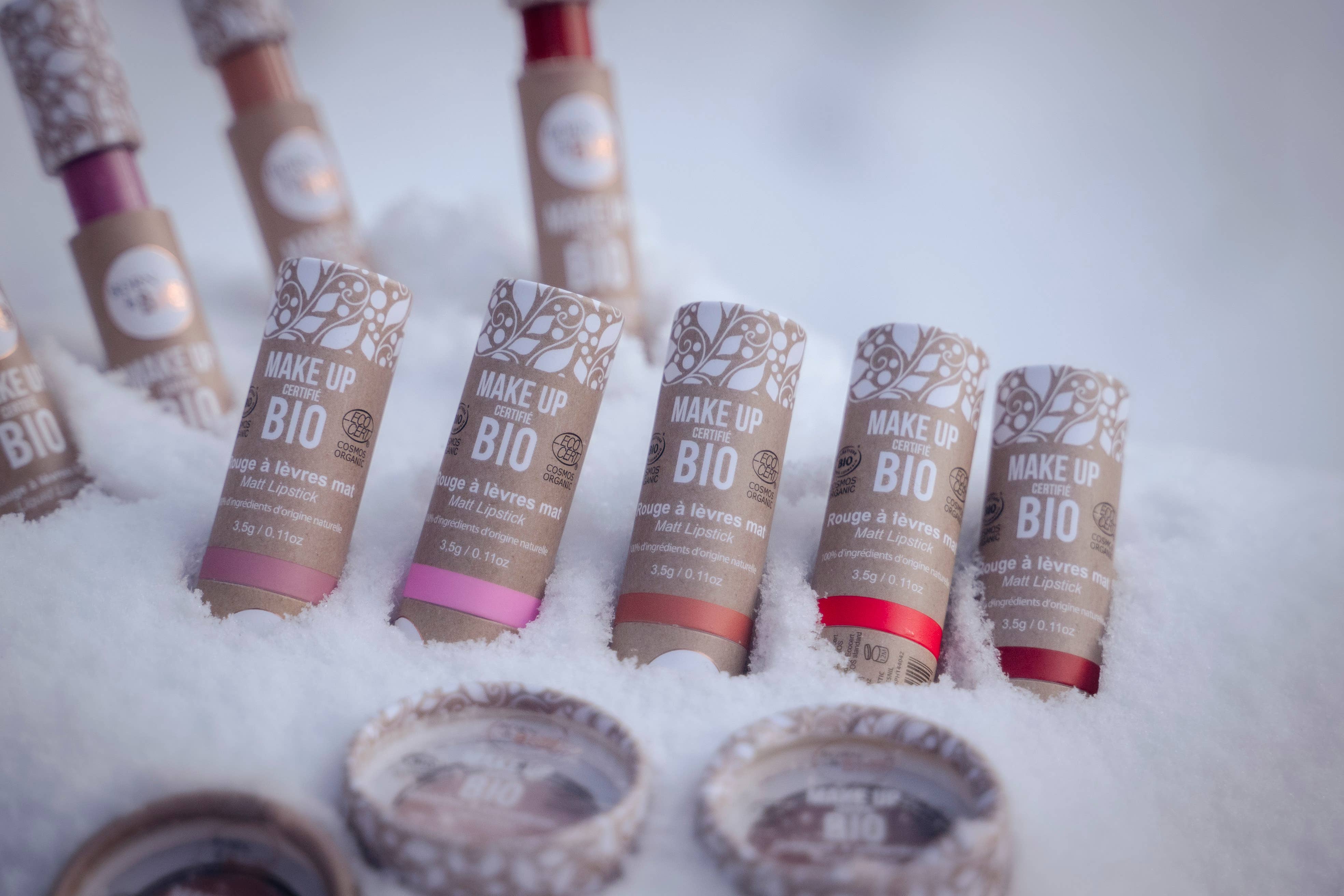 Les Laboratoires Bio Seasons – Großhandel Lippenstift – Red A Organic Matt Lippenstift – Nr. 2 Nude Rose, 3,5 g2