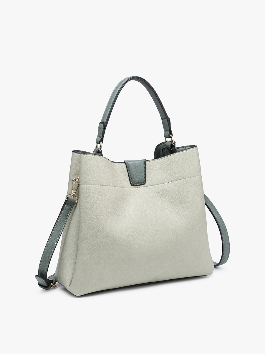 Jen & Co. - Wholesale Schoudertas - Dames - M1951 Tati monogrambare tas met schouderriem10