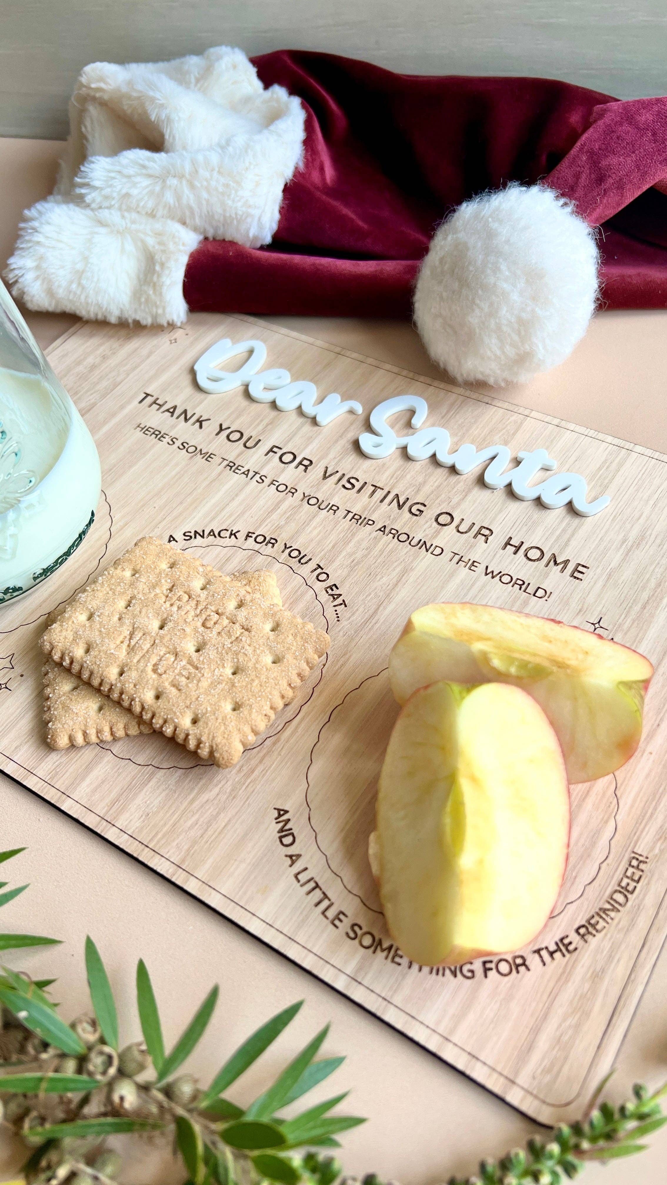 Little Rabbit Lane - Wholesale Christmas decoration - Santa Snacks Tray1