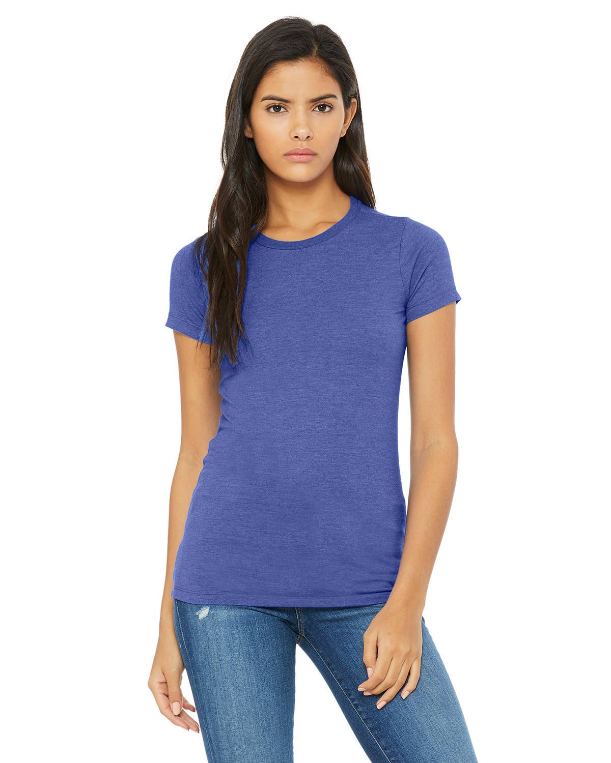 Total Apparel - Wholesale T-Shirt - Women's - Bella + Canvas 6004 - Ladies' Slim Fit T-Shirt45