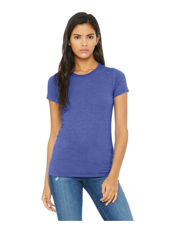 Total Apparel - Wholesale T-Shirt - Women's - Bella + Canvas 6004 - Ladies' Slim Fit T-Shirt45