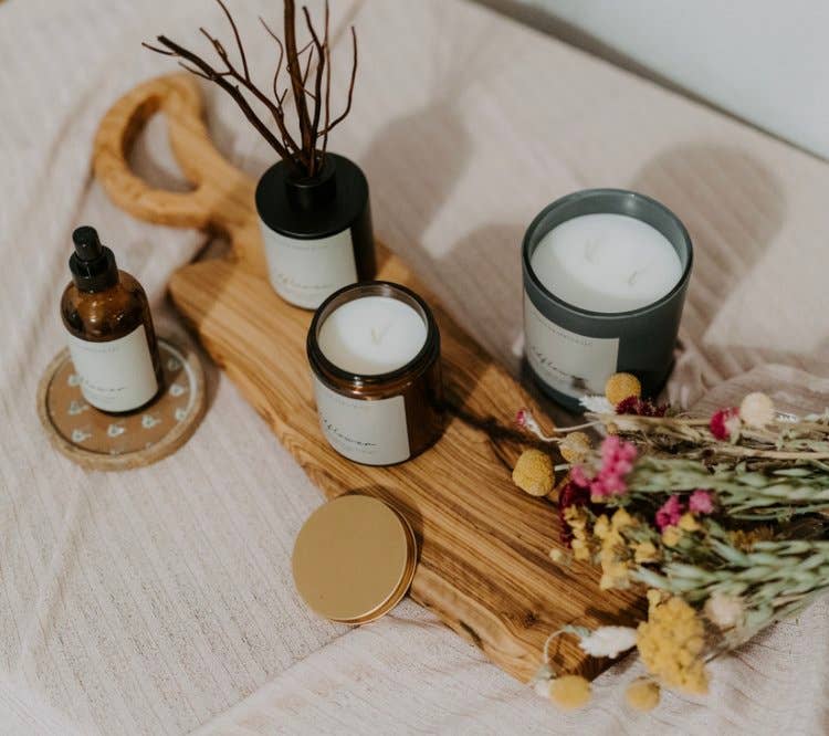 Vanilla and Spruce, LLC - Wholesale Jar/Filled Candle - 7 oz Candle - Wildflower2