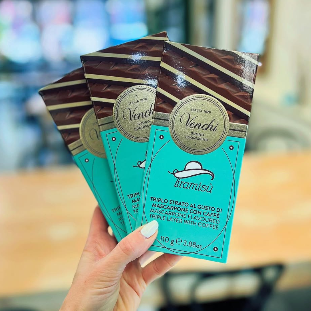 Venchi - Wholesale Chocolate Bar - Tiramisu Cremino Layered Chocolate Bar - Italian Gourmet6