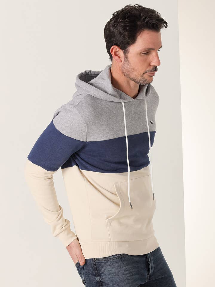 LOIS JEANS - Kangaroo Pocket Hoodie for wholesale by PAUSANT SHOP ONLINE