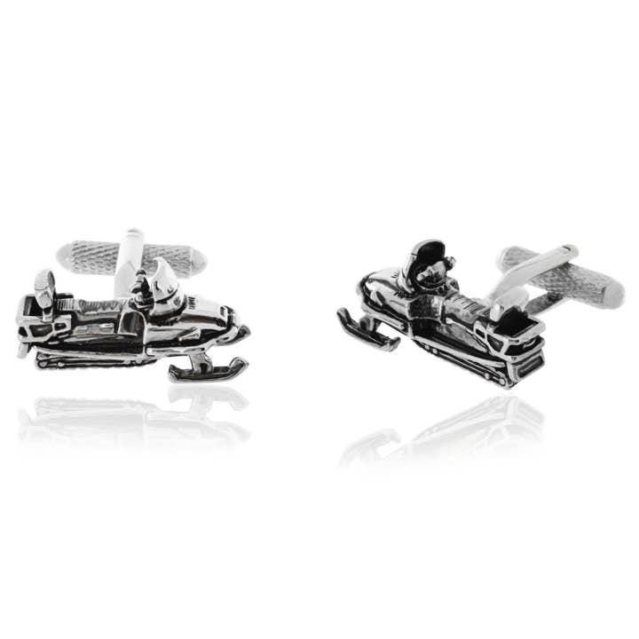 Snow Mobile Cufflinks for wholesale by Cufflinks Depot