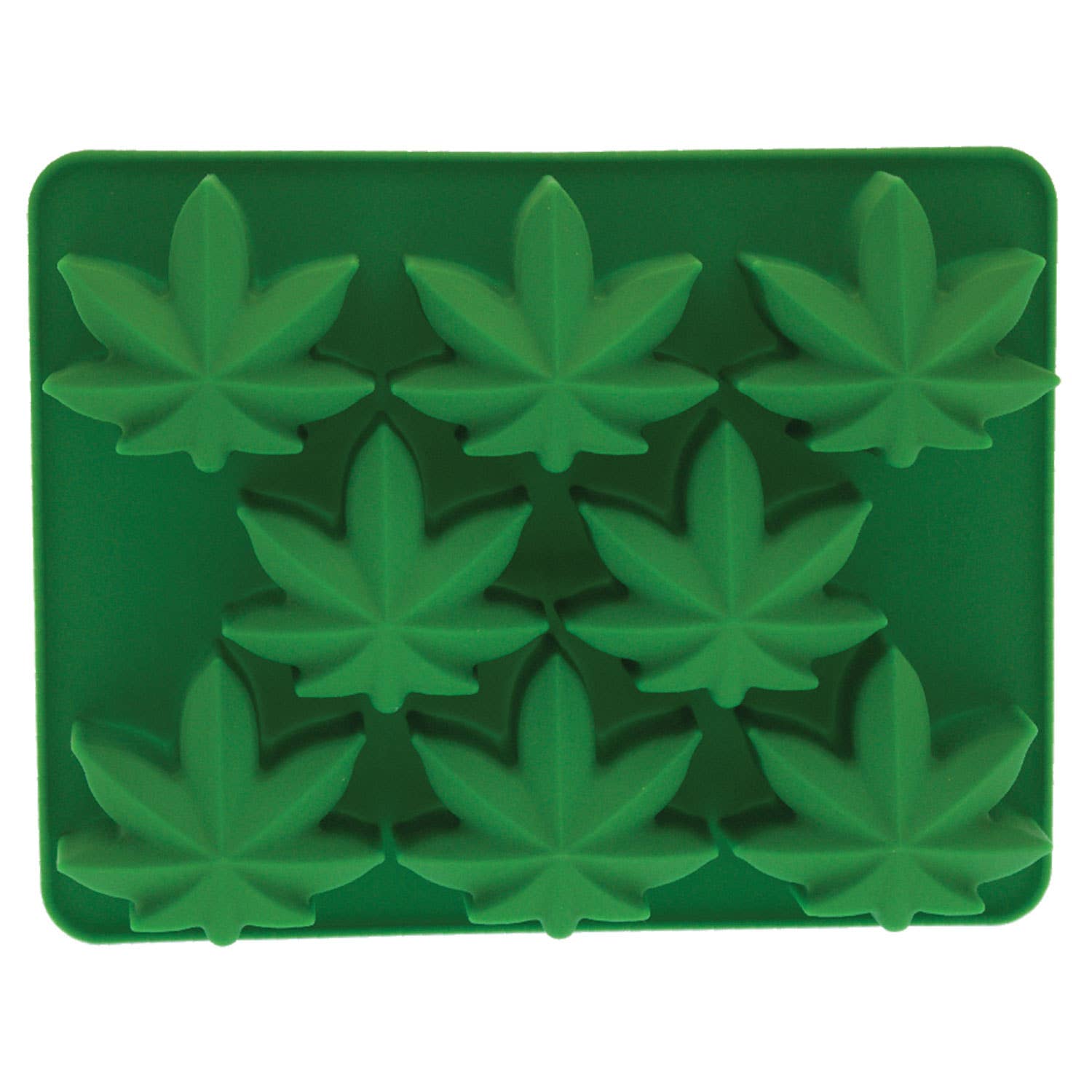 Streamline - Wholesale Ice Tray/Mold - Marijuana Leaf Ice Cube Mold2