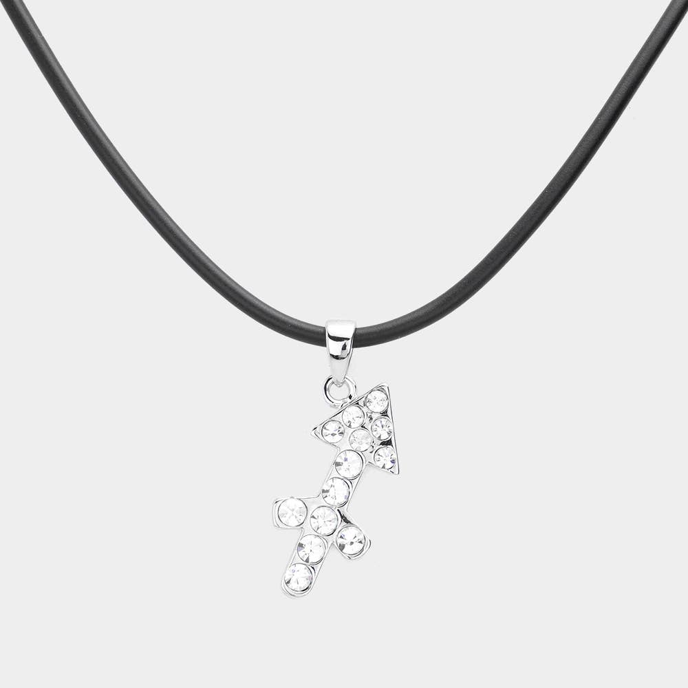 Sensibling Corp. - Wholesale Pendant/Charm Necklace - Stone Embellished Zodiac Pendant Necklace6