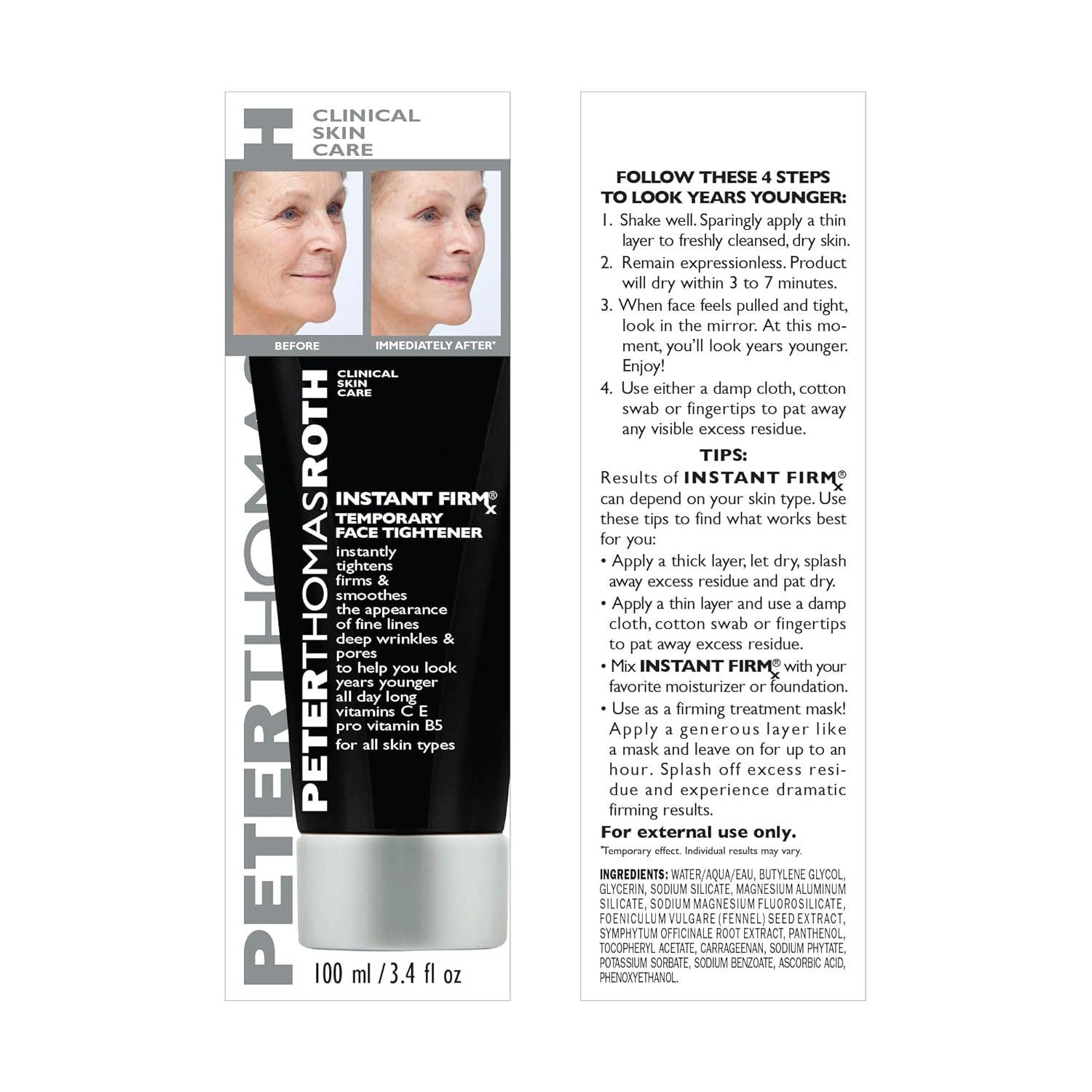 MEHIAZ – wholesale Facial serum/concentrate – Peter Thomas Roth Instant FIRMx® Face Tightener, 30ml1