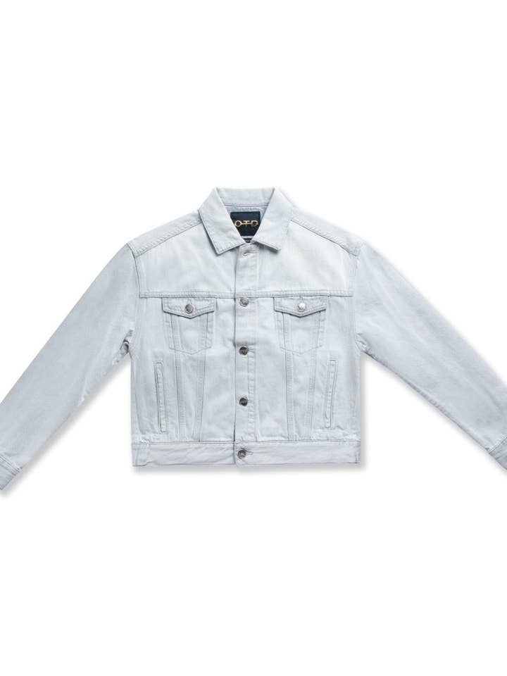 Easy Fit Jean Jacket With Back Shirring for wholesale by ON THIS DAY