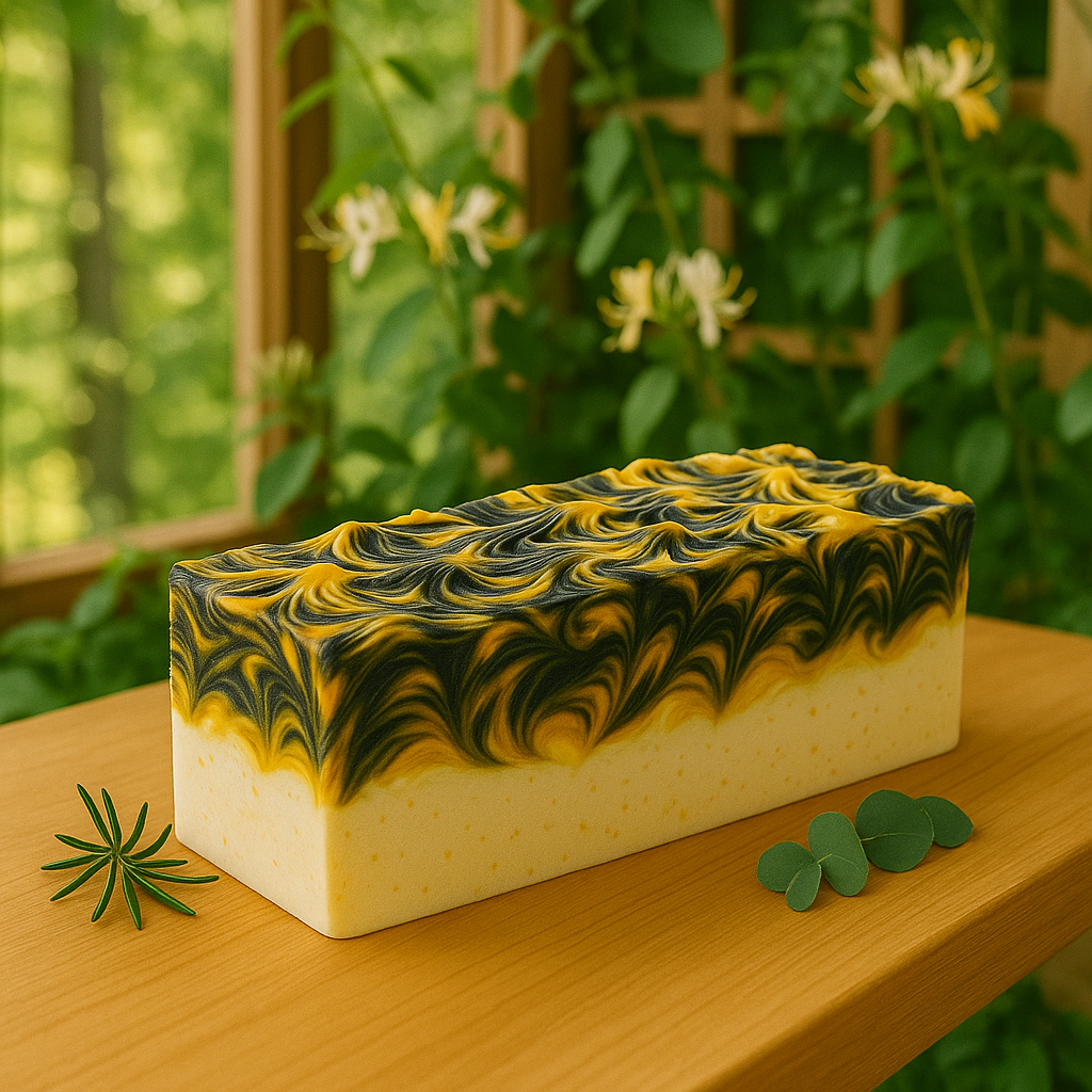 DeShawn Marie Soap Boutique - Wholesale Bar Soap - Evening Honeysuckle 3.5 LB Soap Loaf3