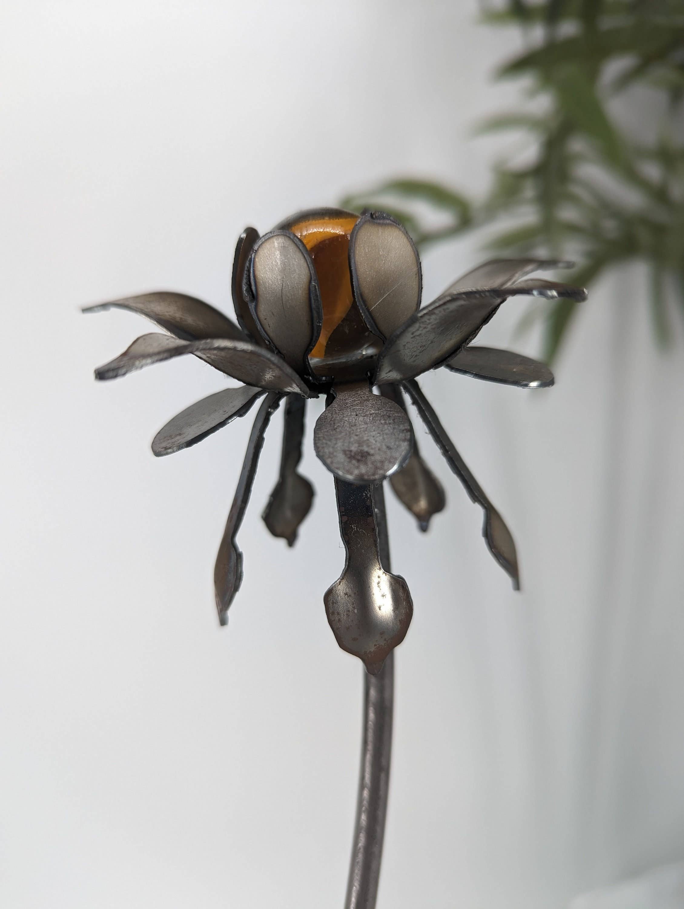 Designs by Dieter, LLC - Wholesale Garden/Lawn Stake - Handmade Metal Flower Garden Stake9