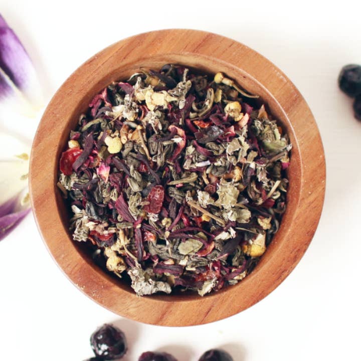 Davisement aux bleuets pour la vente par Nil Organic Tea