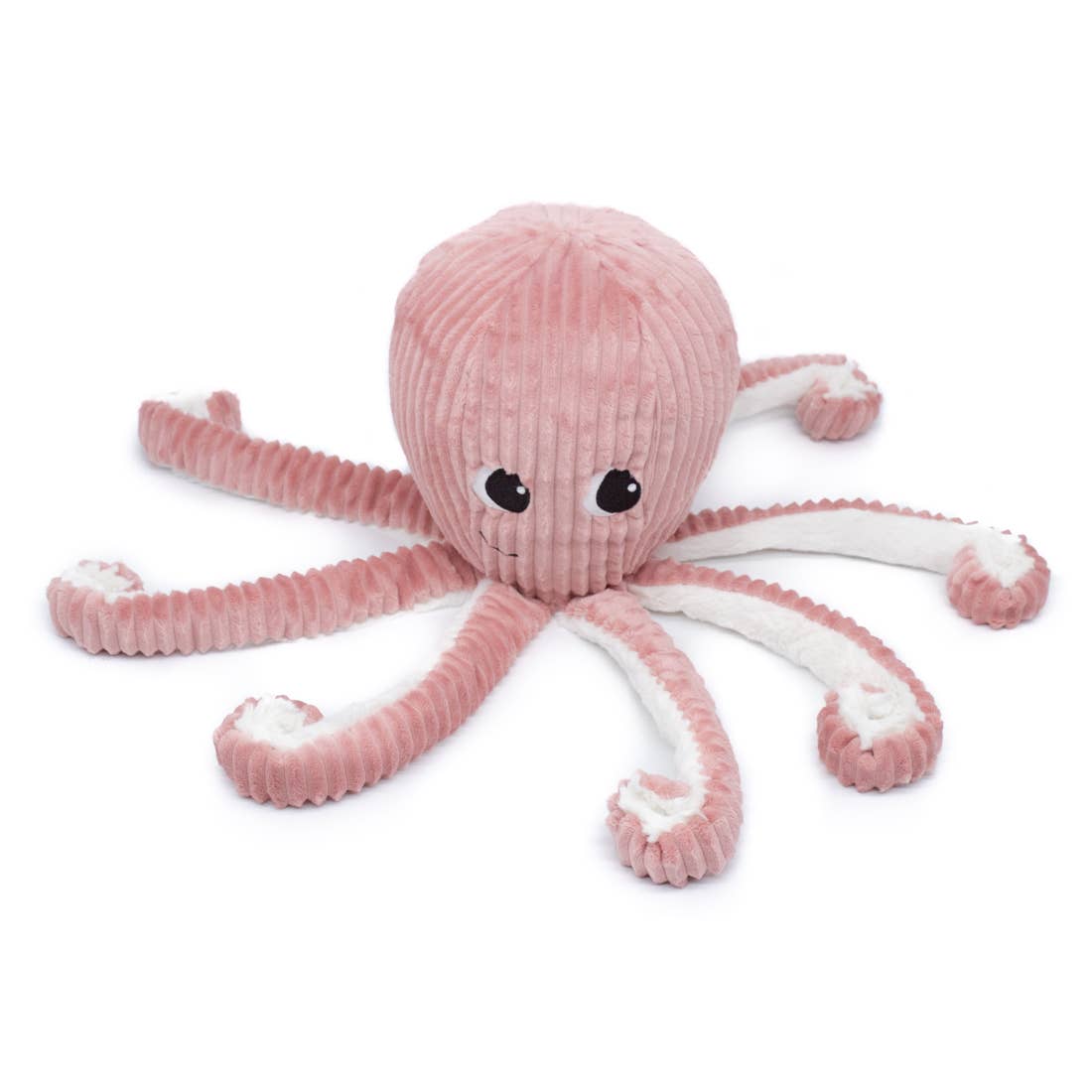 Les Déglingos, France - Venta al por mayor Peluche - Niños y bebés - Les Ptipotos - Pulpo rosa de peluche 45 cm con mamá y bebé1