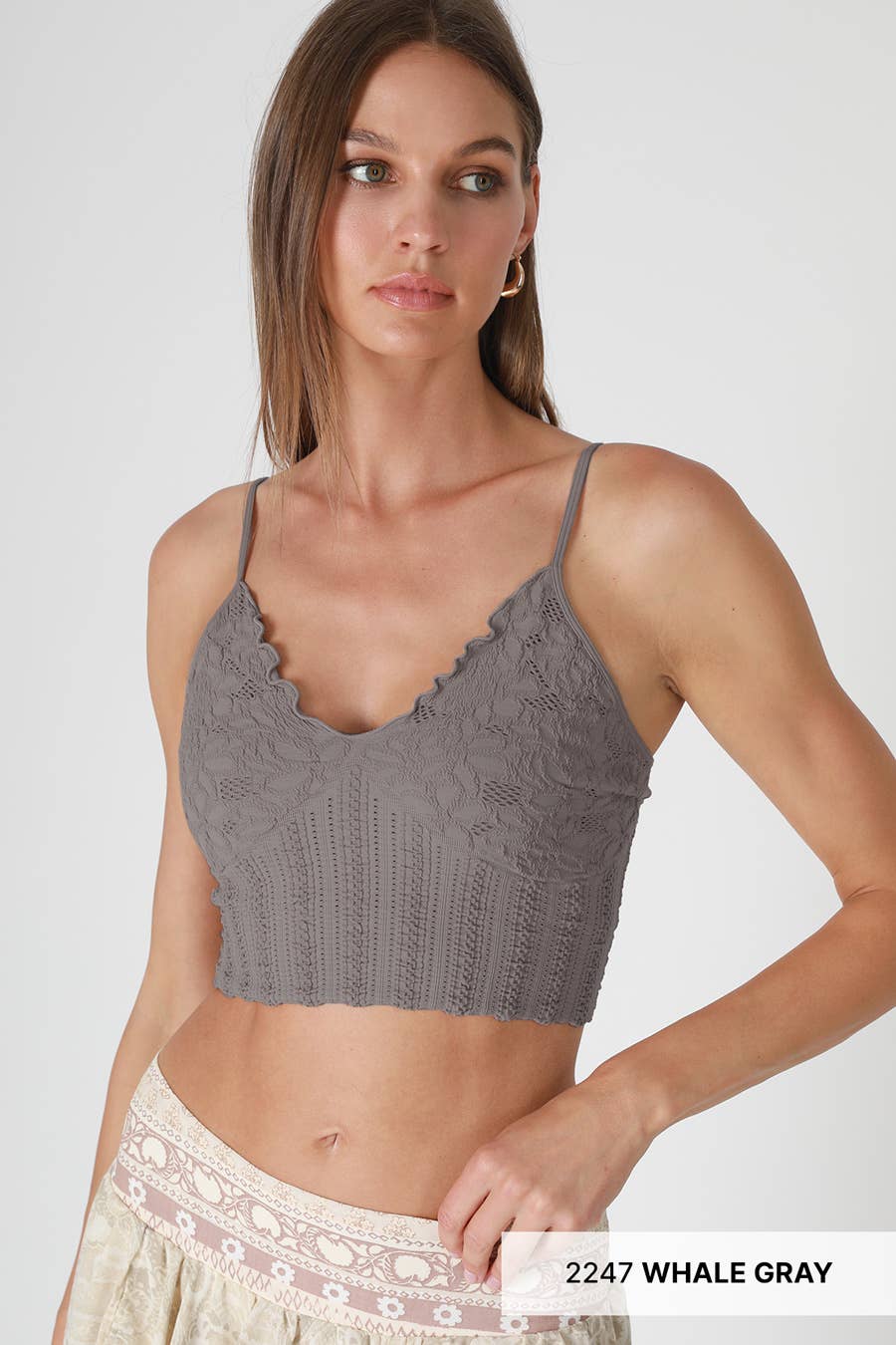 NIKIBIKI - Vente Brassière – femme - NS8400 - Bralette Texturé en Dentelle13